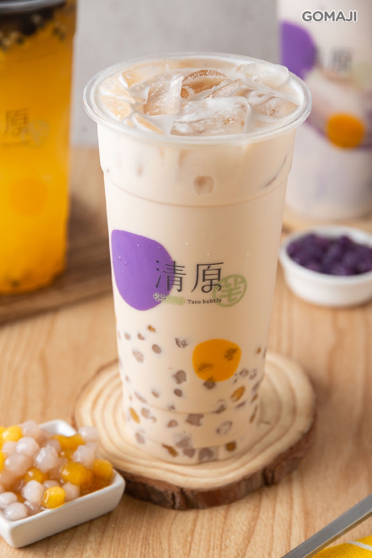 小芋圓熟成奶茶