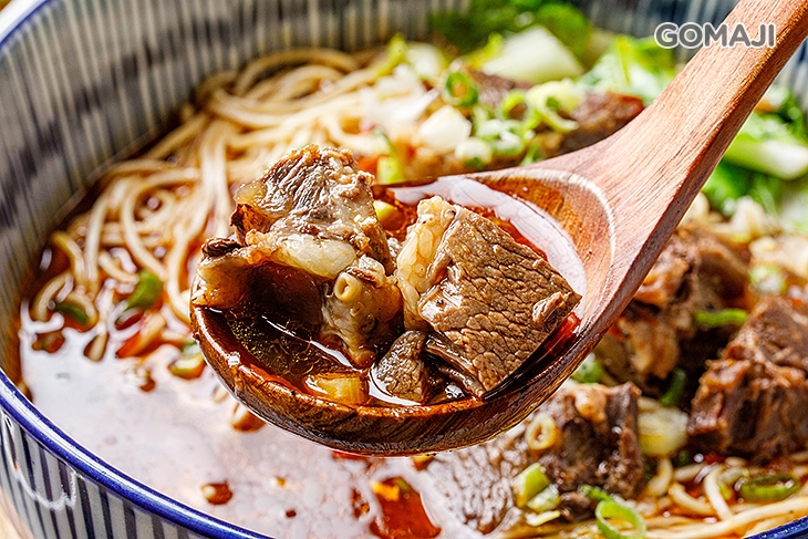 (湯底：紅燒+口感：牛肉+主食：手工麵)