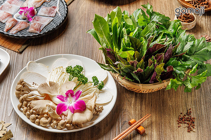 一籃子野菜/野菇拼盤