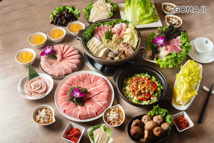 豪華海陸四人套餐