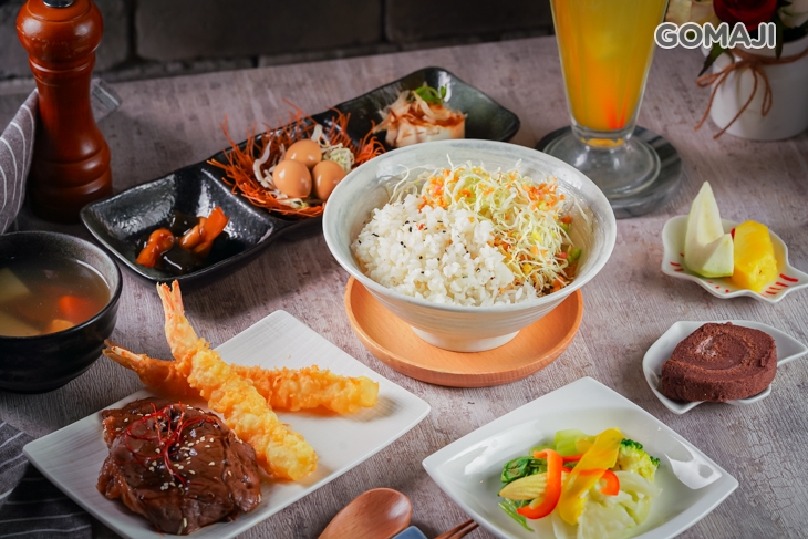 天菜雙拼定食