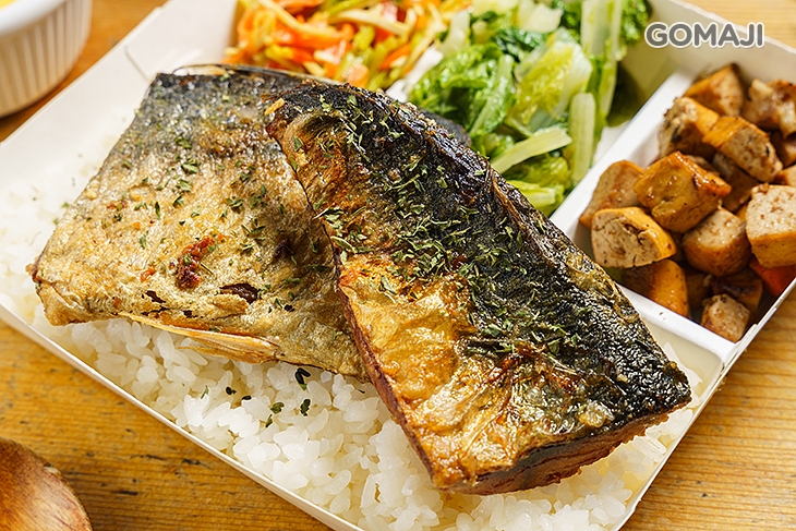 鹽漬鯖魚飯