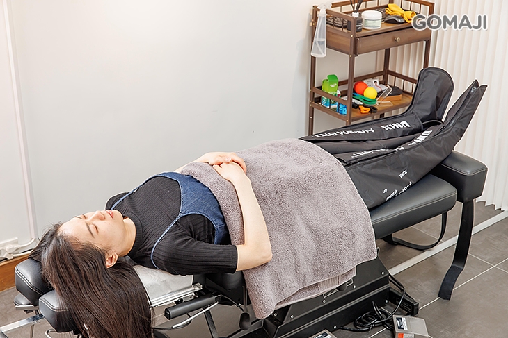 大小腿物理性氣壓式按摩15分