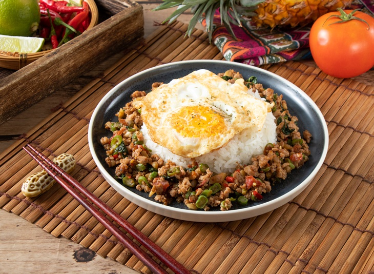 泰泰來份打拋豬飯