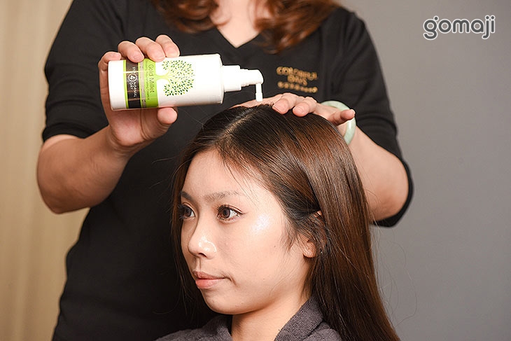 頭皮保濕霜 + 依各部位需求給予專業保養