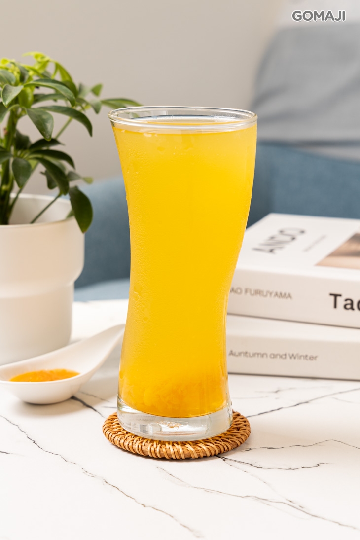 芒果果粒茶