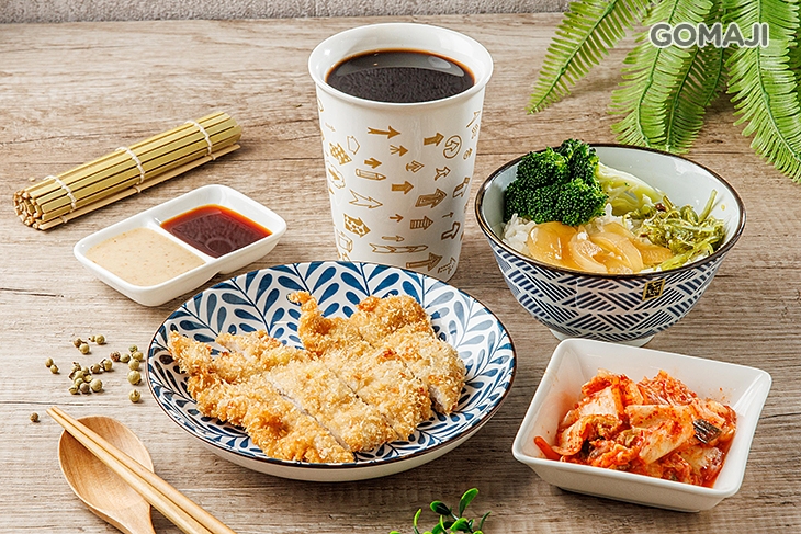 日式豬排丼套餐