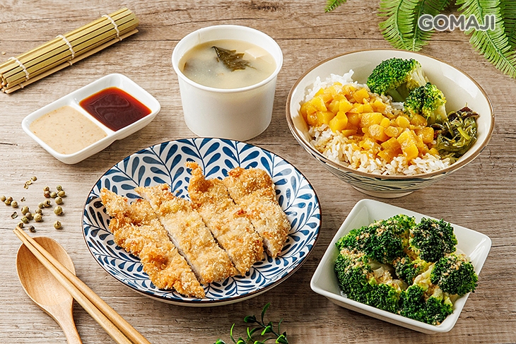 日式豬排咖哩套餐