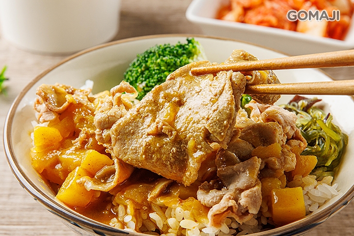 涮豬肉咖哩飯