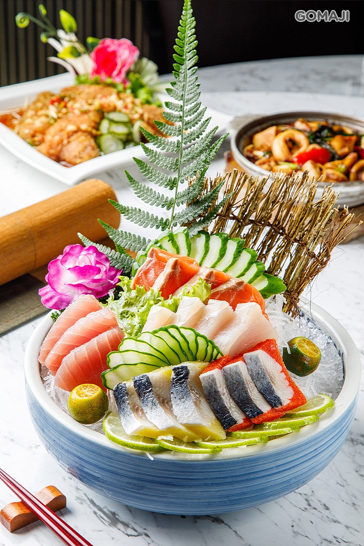 綜合生魚片