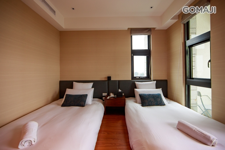 精緻雙人房(兩小床)