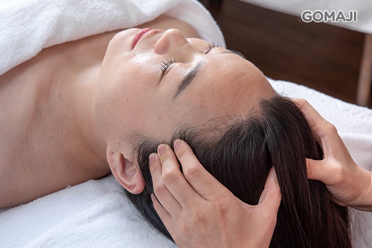 頭部能量放鬆按摩 