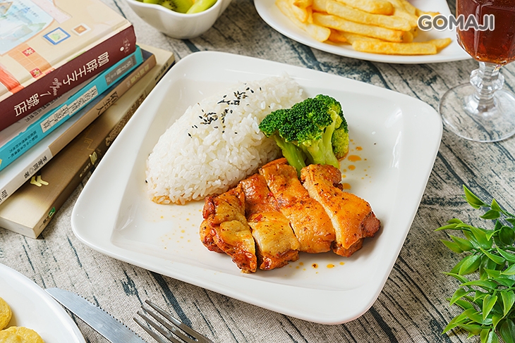 墨西哥香烤雞腿飯