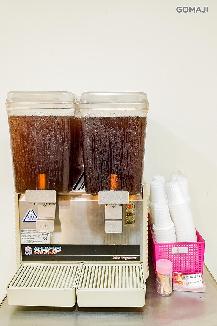 招牌例湯、飲料無限享用