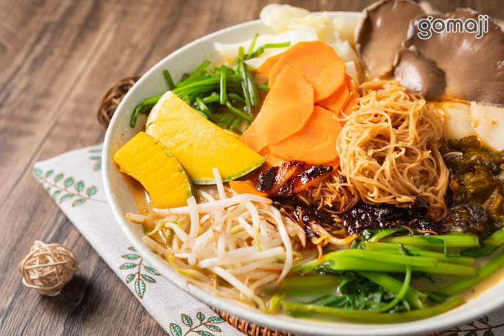麻奶蔬菜麵