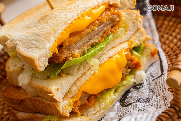 起司雞腿湯種吐司