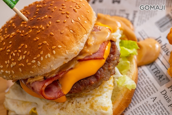 花生培根牛起司套餐