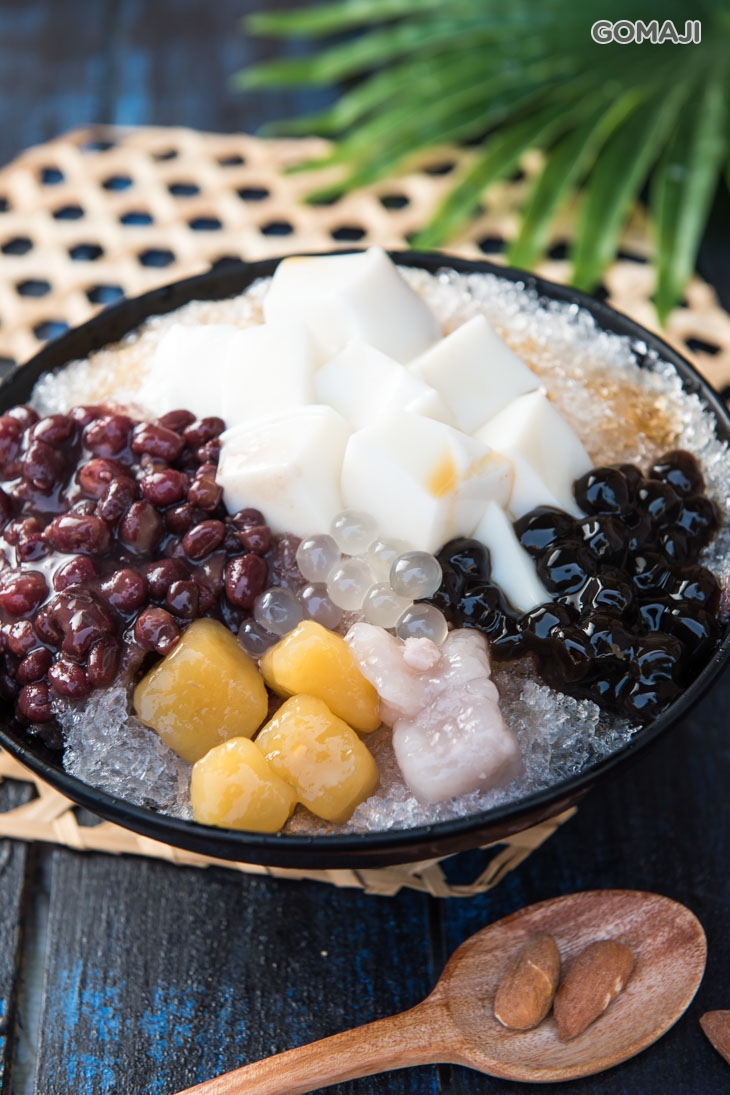 招牌杏仁豆腐刨冰