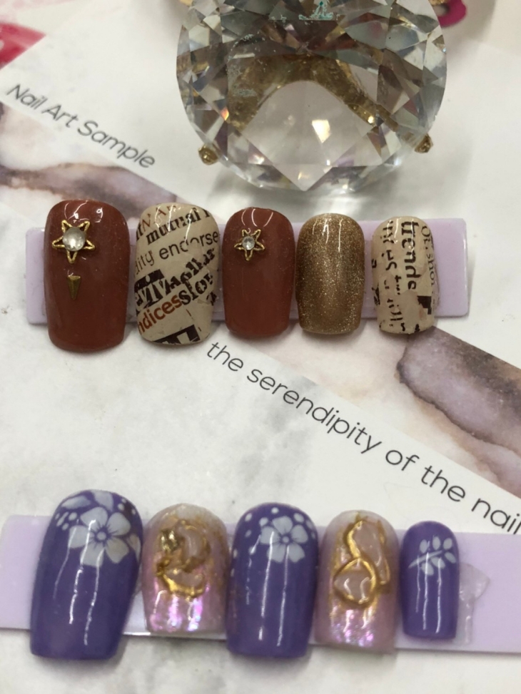 手部焦點設計款美甲