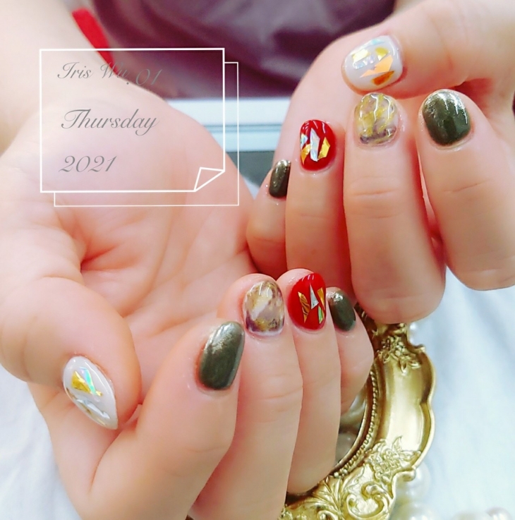 手部焦點設計款美甲