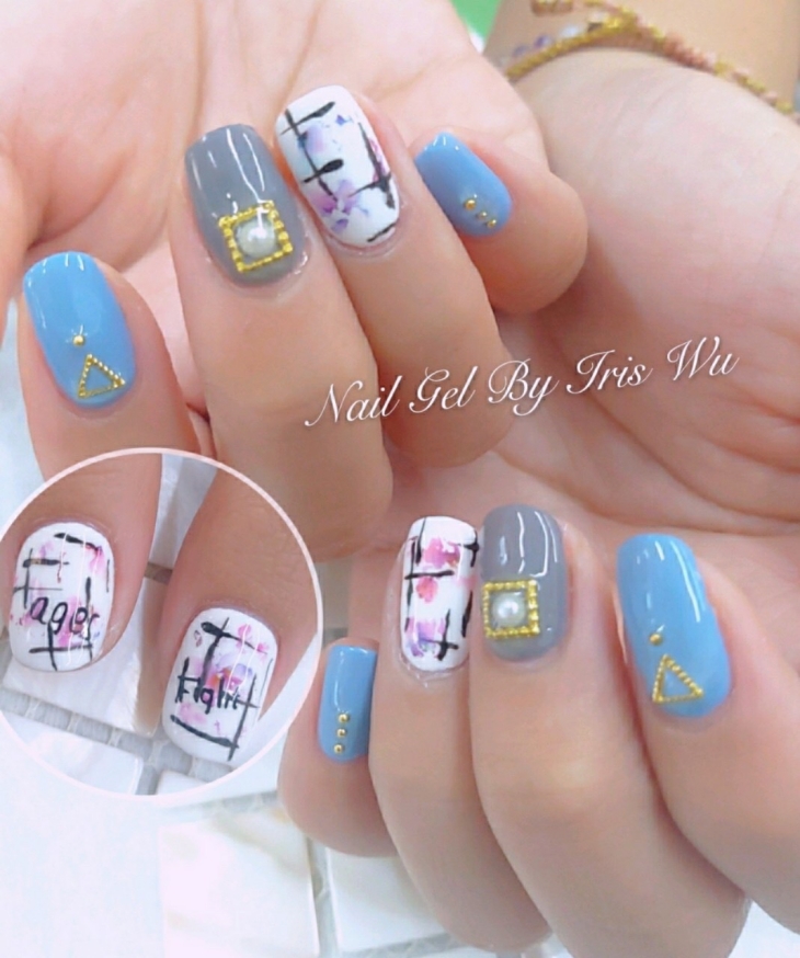 手部焦點設計款美甲