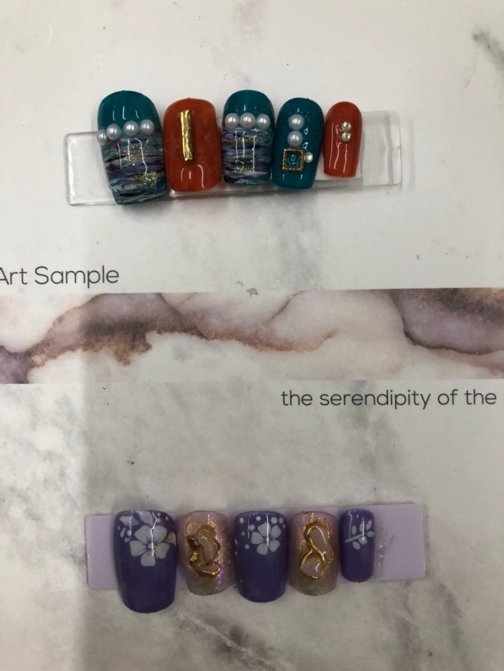 手部焦點設計款美甲