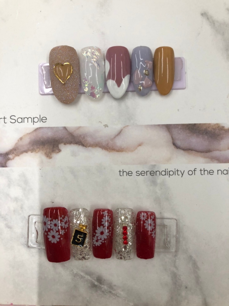 手部焦點設計款美甲