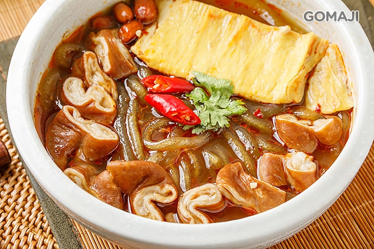 泡椒肥腸酸辣粉煲