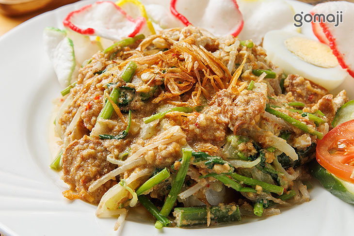 印尼沙拉(米糕+蔬菜)