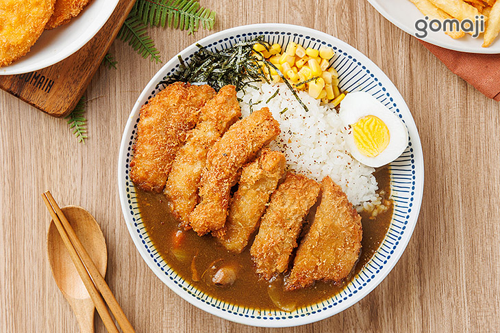 卡滋豬排咖哩飯