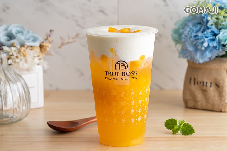 芒果鮮茶芝士鮮奶