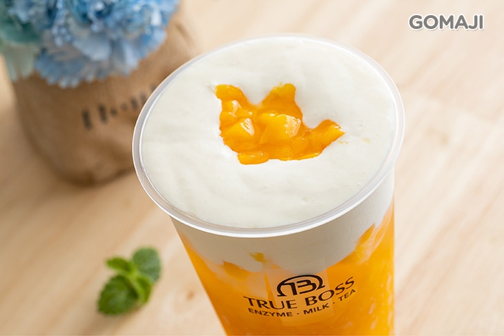 芒果鮮茶芝士鮮奶