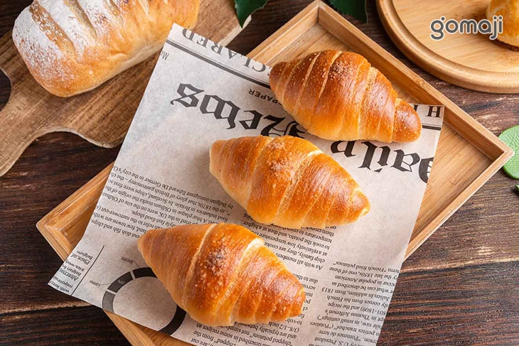 天然玫瑰鹽可頌