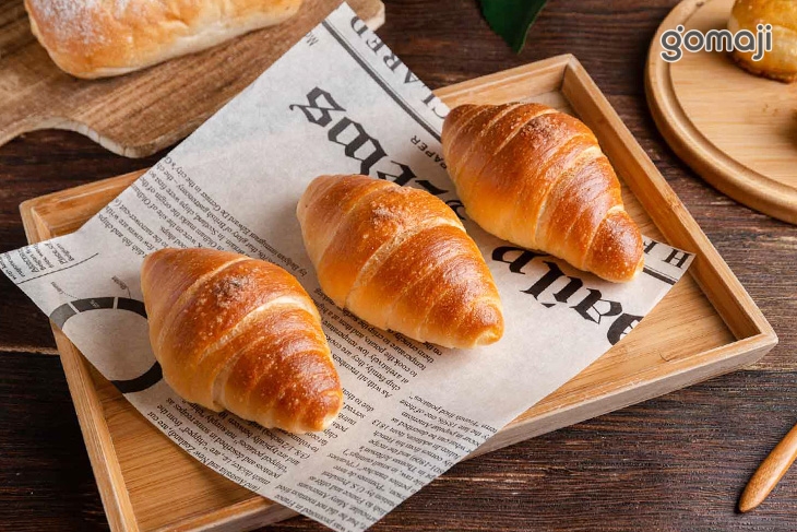 天然玫瑰鹽可頌