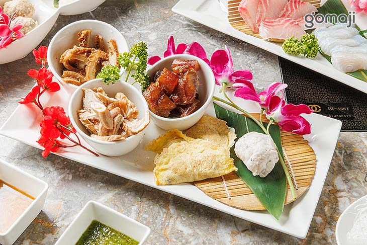 滷味拼盤＆花枝漿＆蛋餃