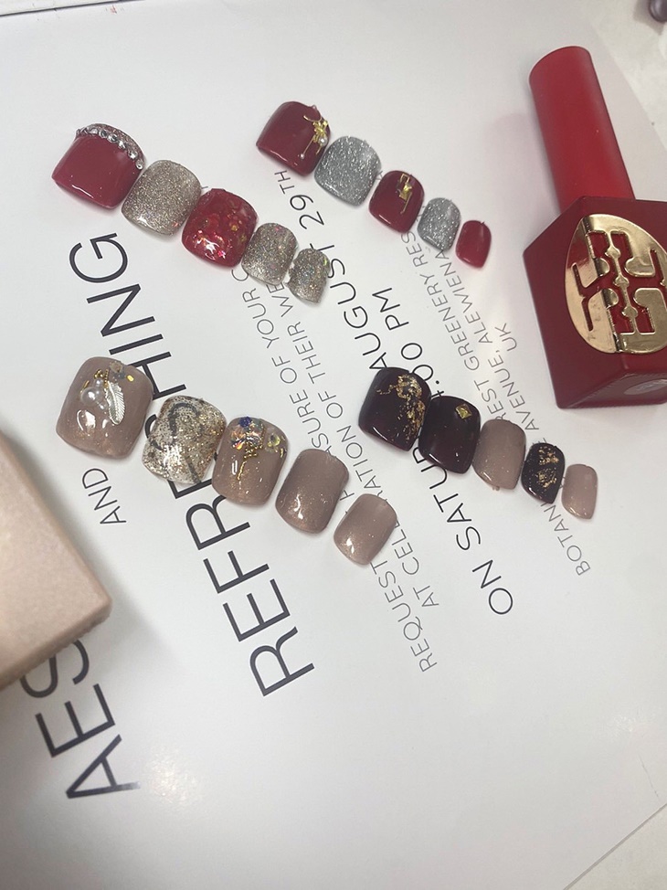 凝膠造型設計33款選1(可換色)