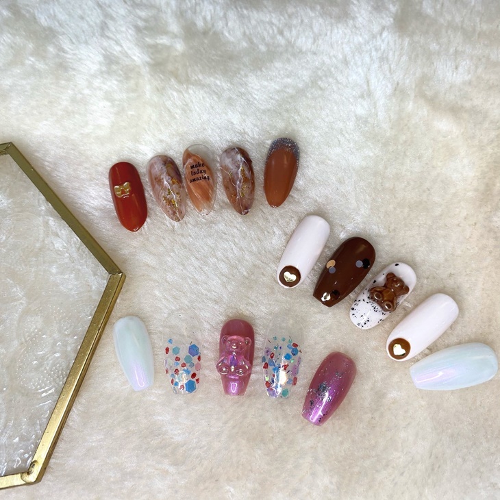 凝膠造型設計33款選1(可換色)