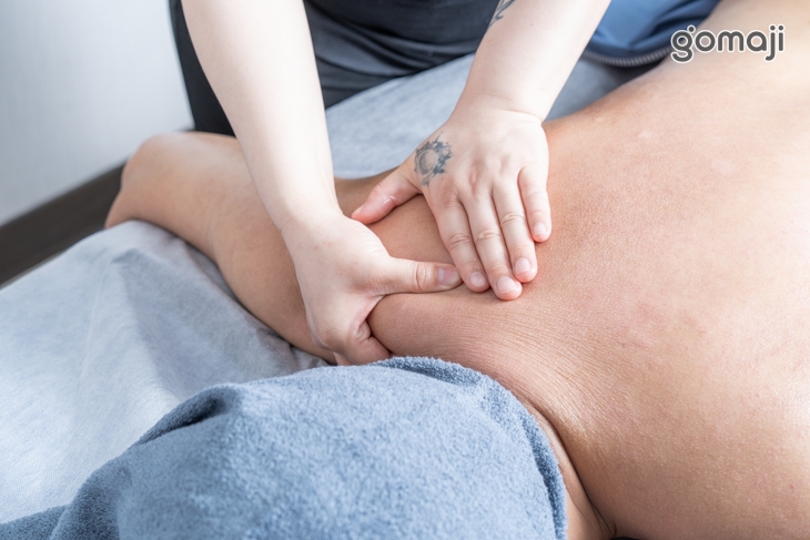 中式經絡全背精油按摩