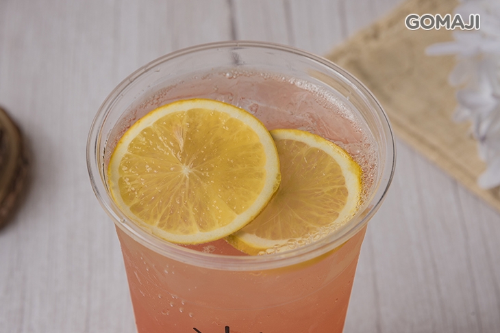 朝氣橙汁氣泡飲