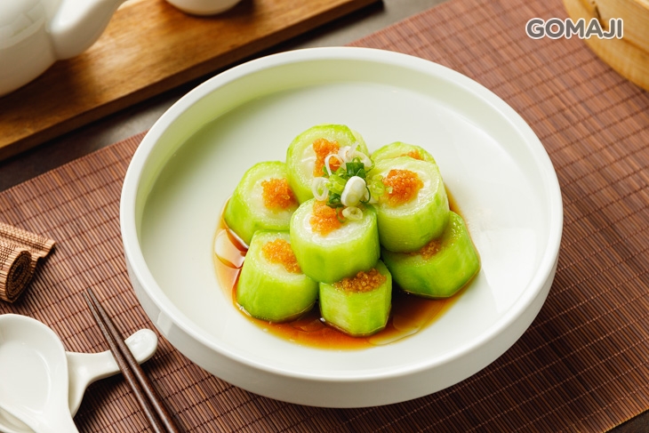 蒜蓉蒸角瓜