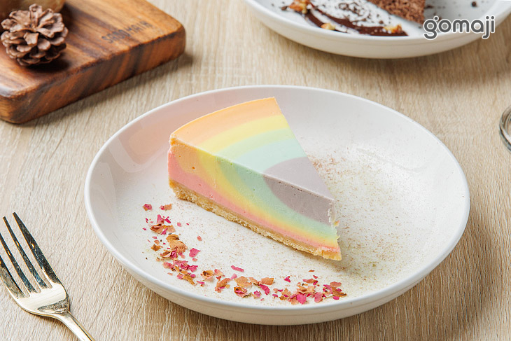 彩虹乳酪蛋糕