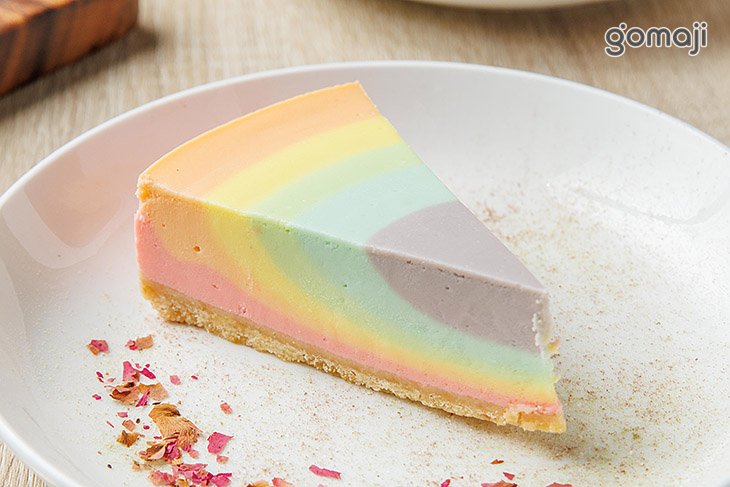 彩虹乳酪蛋糕