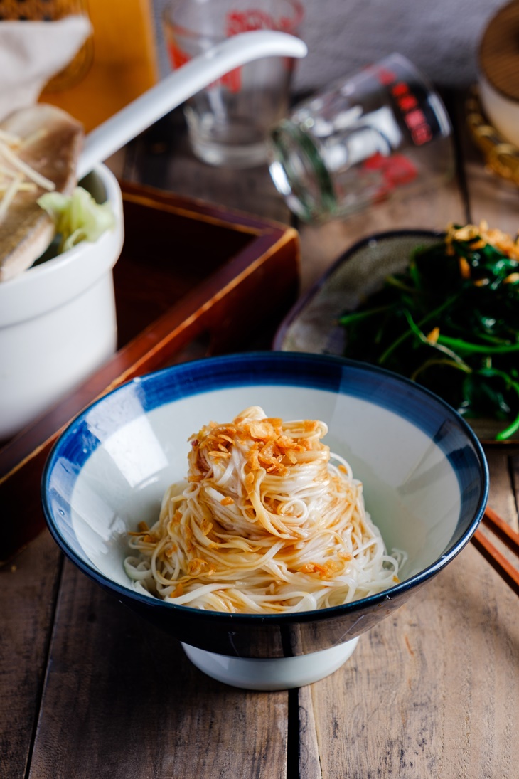 麻油軋麵線