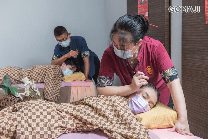 中式全身指壓放鬆(肩頸雉腳底)