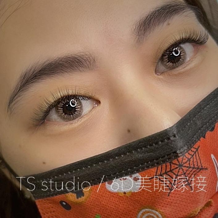 濃密深邃感6D接到滿睫毛嫁接