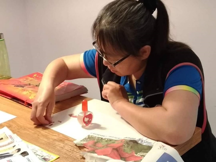 （一週一次參與工作坊，都是家庭照顧者能夠把重心放回到自己身上而稍加喘息放鬆的寶貴時刻）