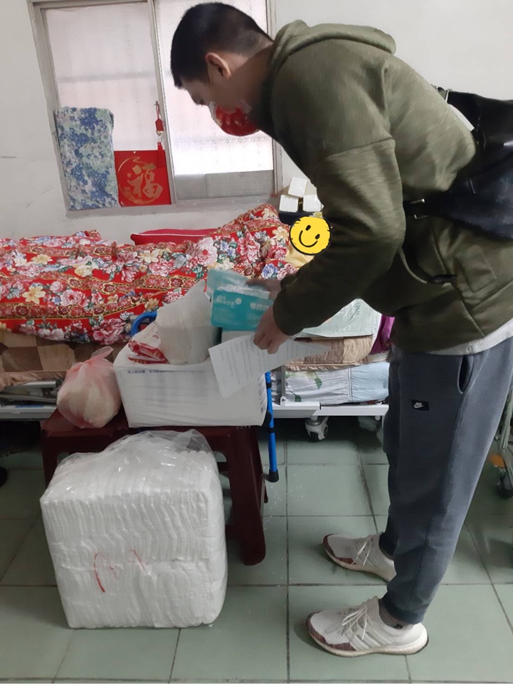 防疫情間仍需發放物資，讓愛不中斷