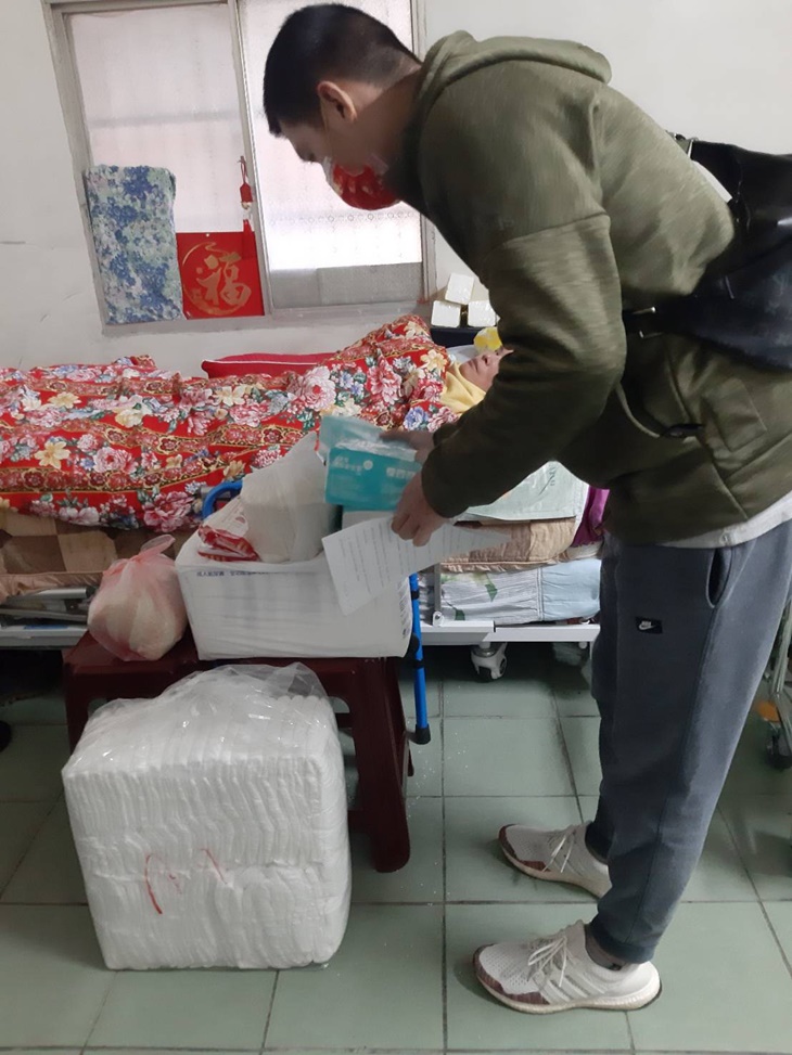 新竹偏鄉重癱患者營養奶粉捐助