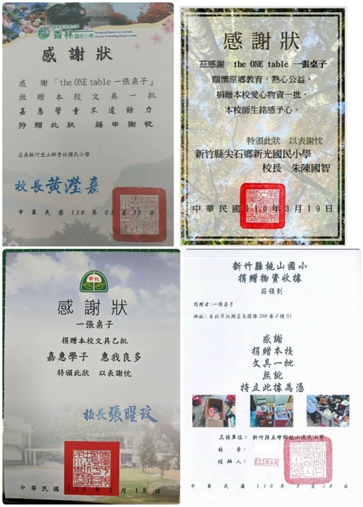 the ONE table一張桌子團隊