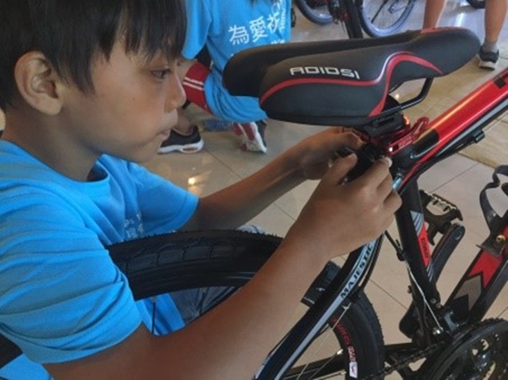 屏東逆境兒少單車體驗教育